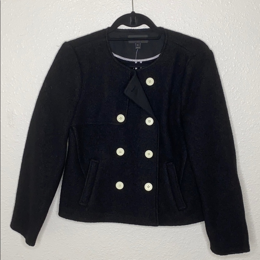 NWT Jcrew double breasted wool coat